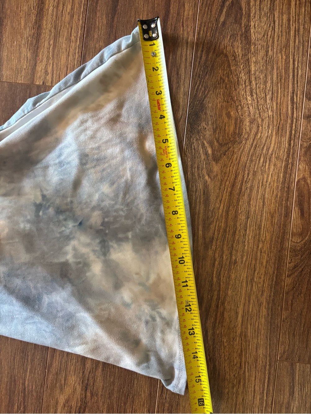 Tie-Dye Flared Lounge Pants in Neutral Tones - Picture 5 of 6